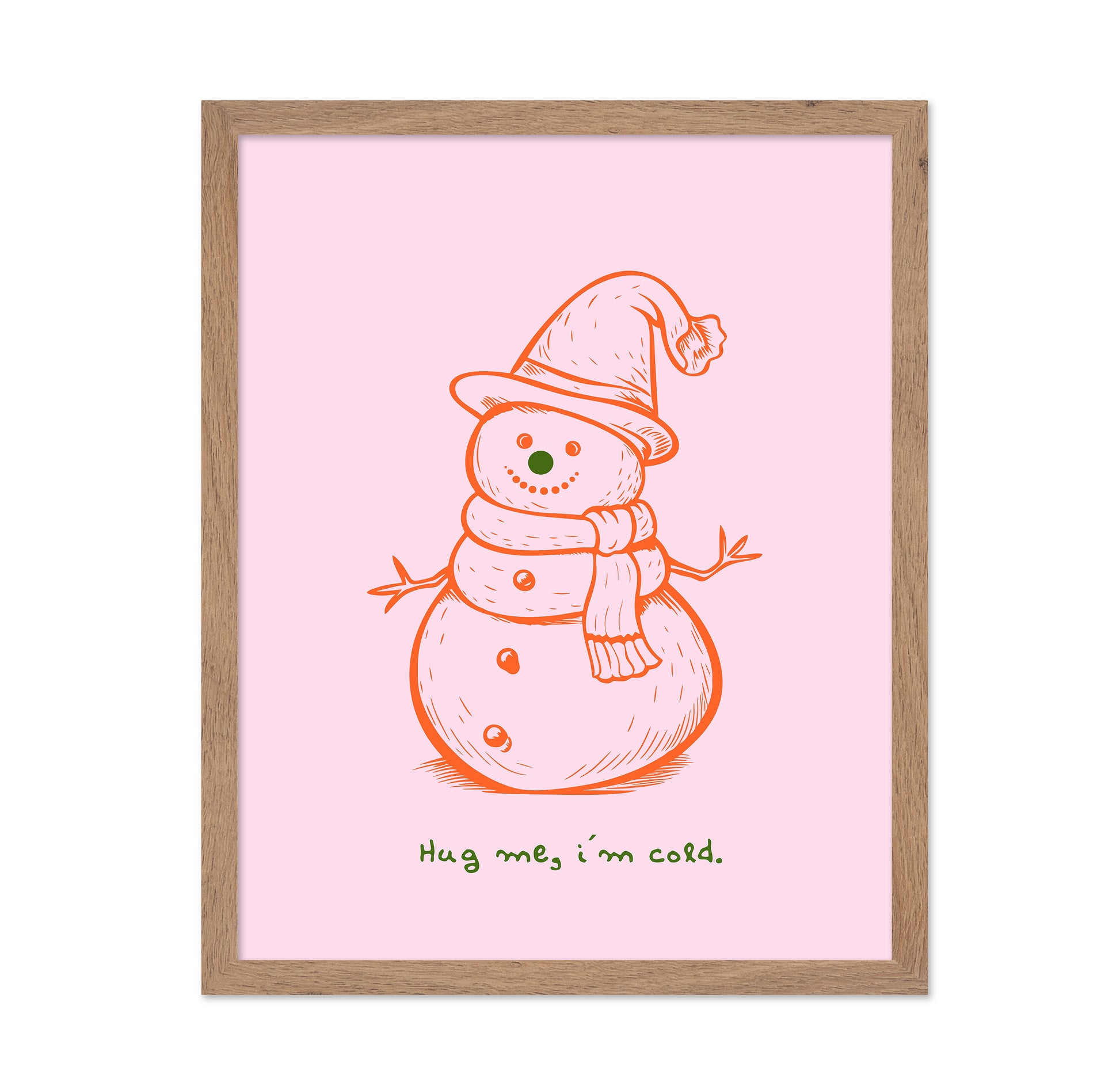 Cozy Snowman Hug