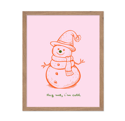 Cozy Snowman Hug