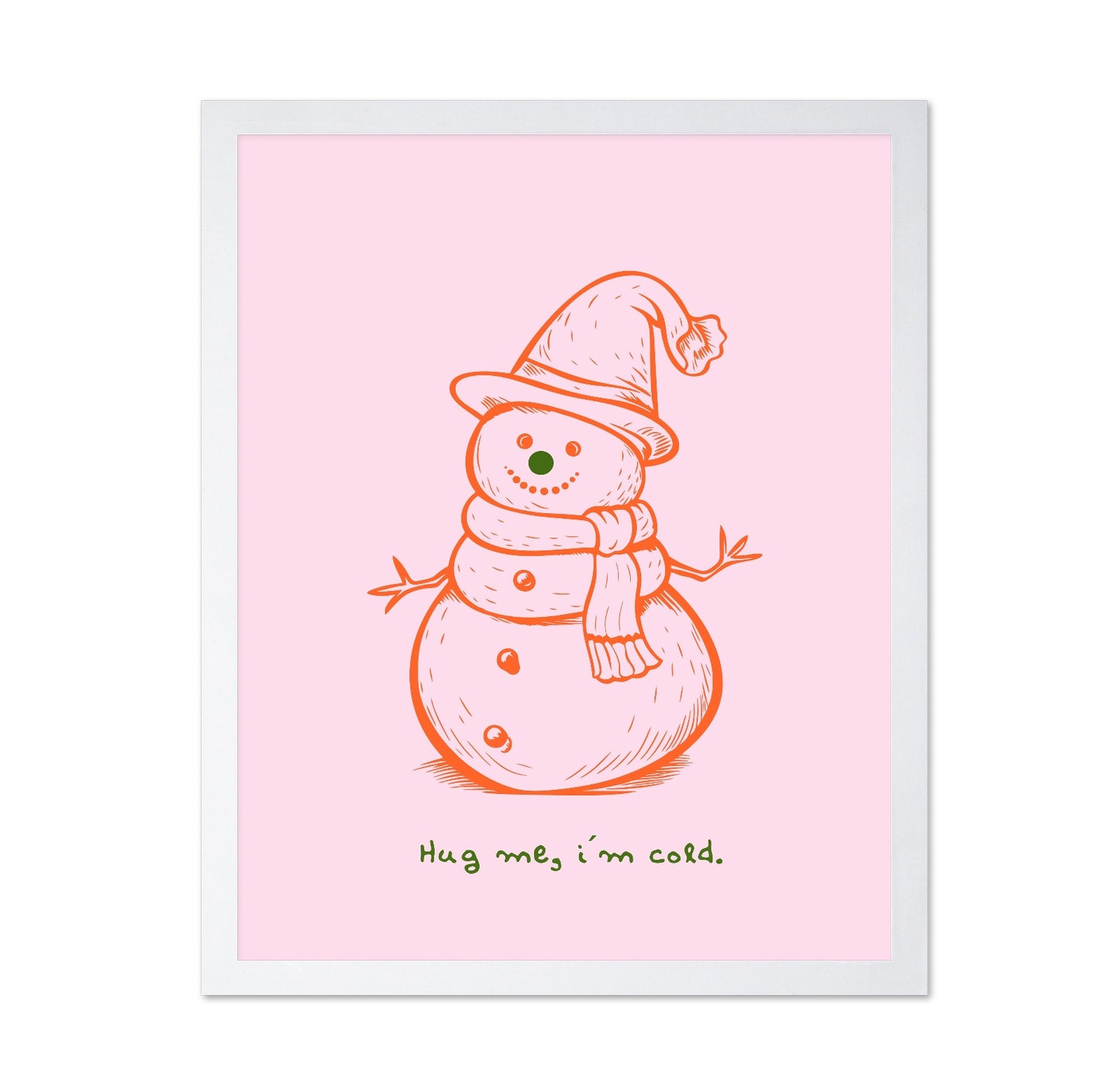 Cozy Snowman Hug