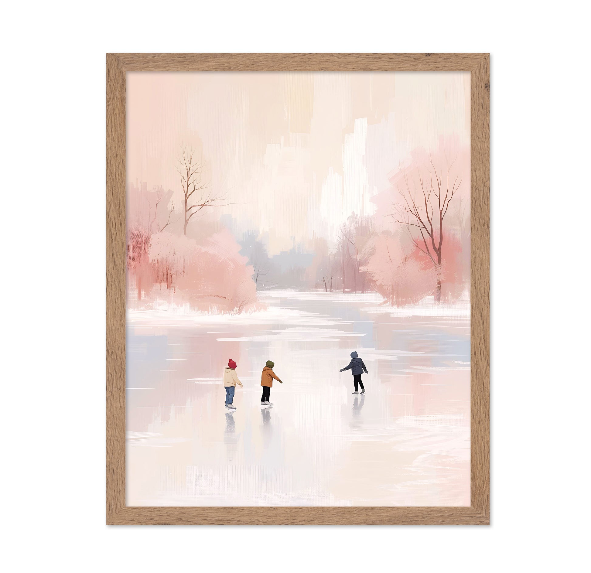 Winter Ice Skating No1