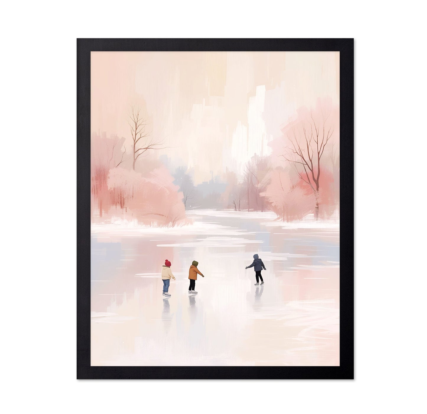 Winter Ice Skating No1