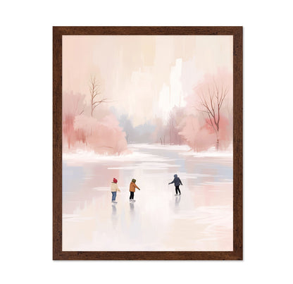 Winter Ice Skating No1