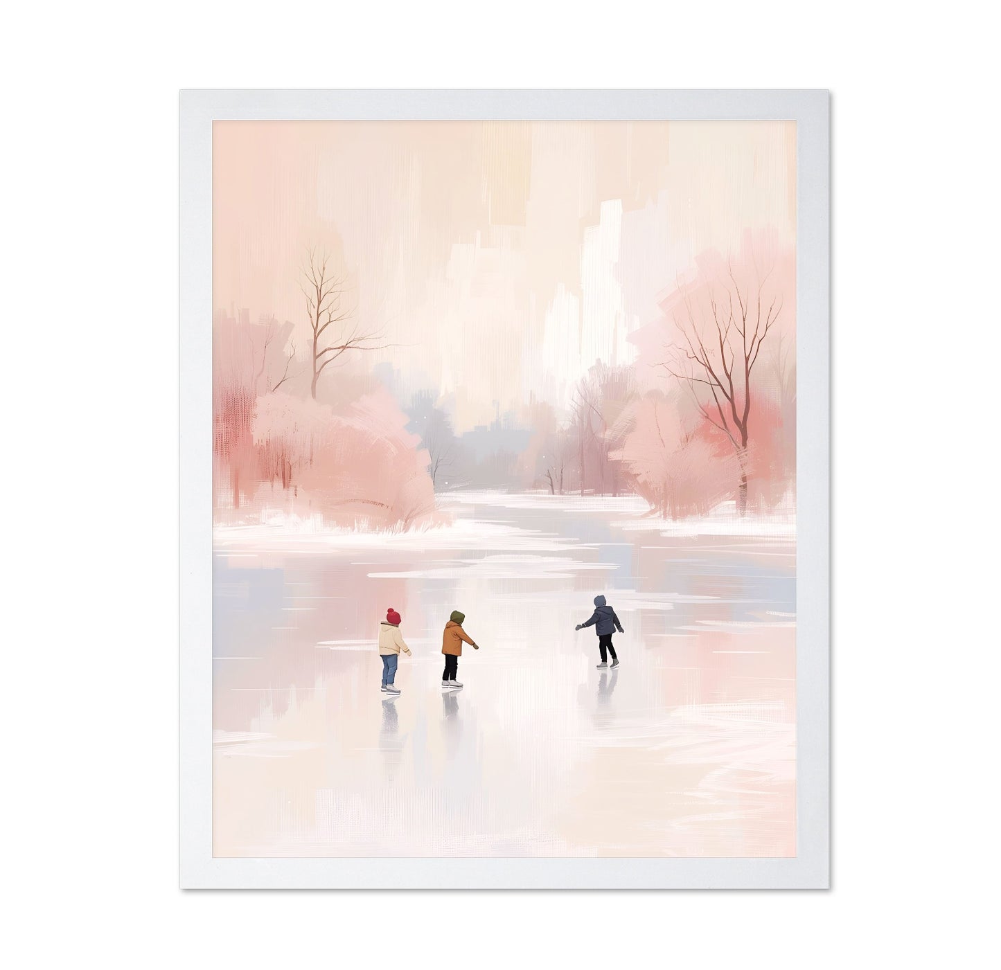Winter Ice Skating No1