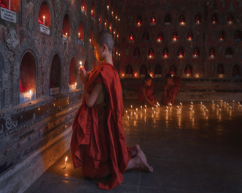 Buddhist Candle Prayer