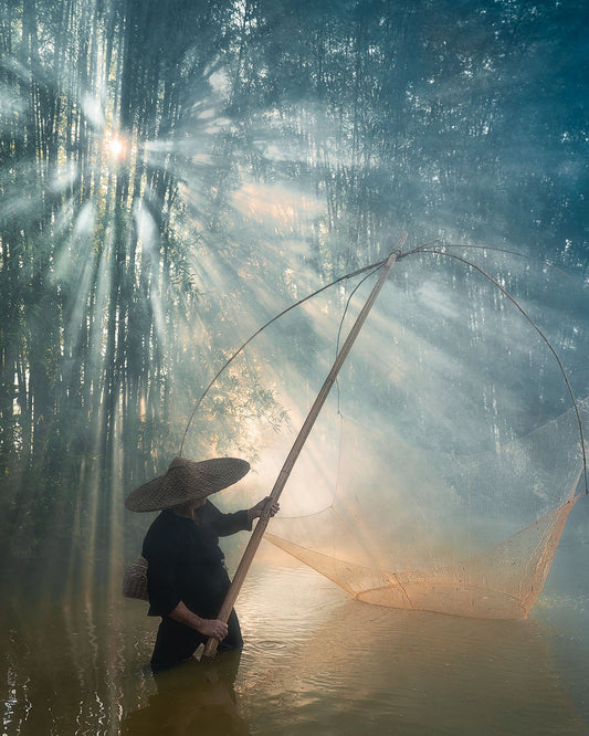 Misty River Fishing