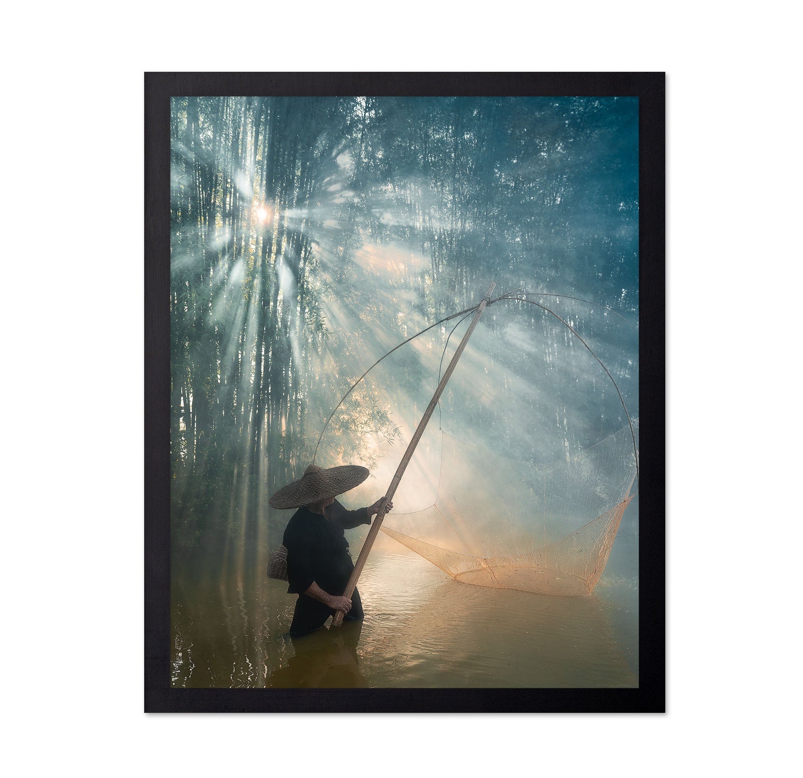 Misty River Fishing