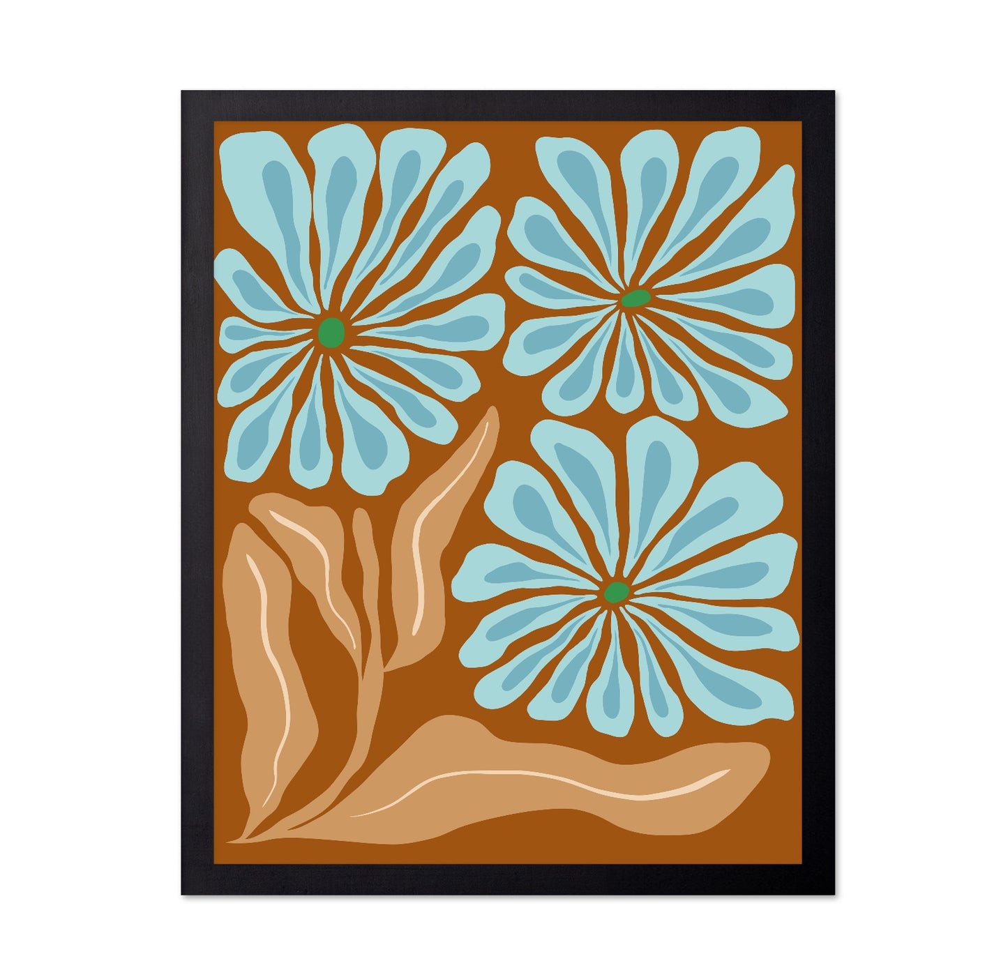 Amber Floral Forms