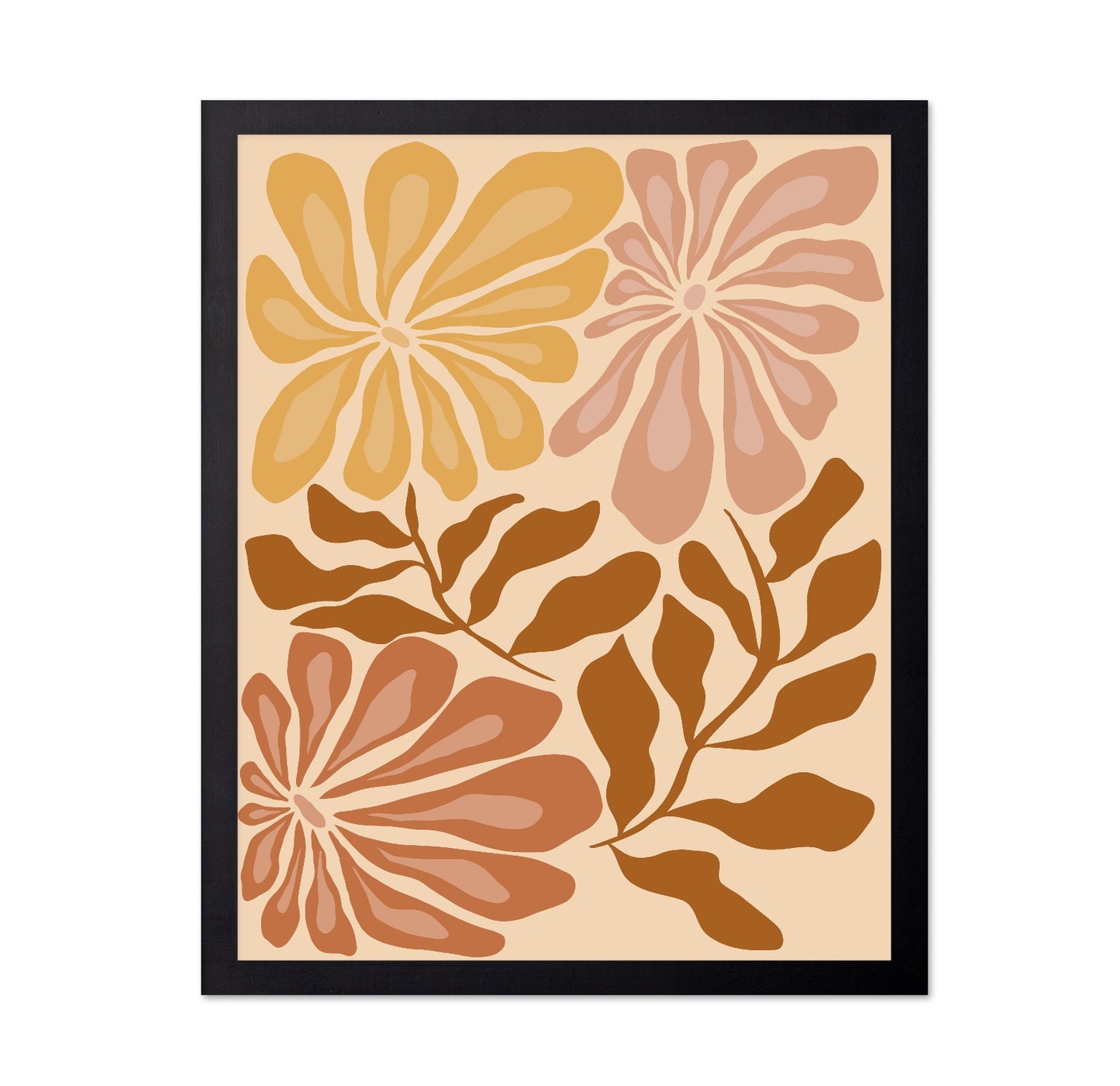 Earthy Floral Harmony