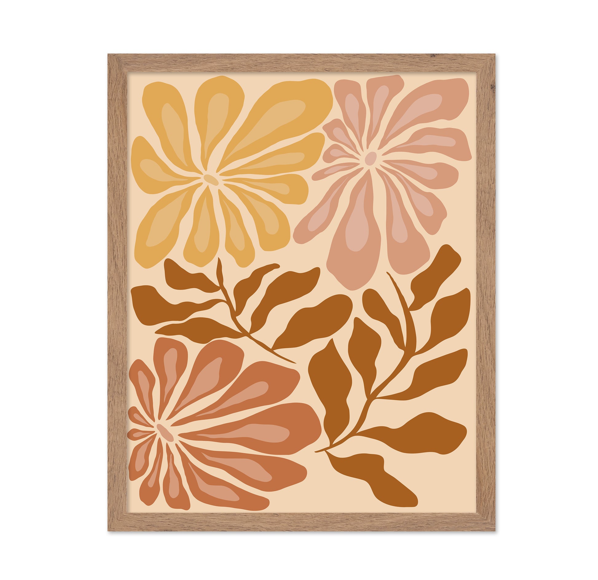 Earthy Floral Harmony