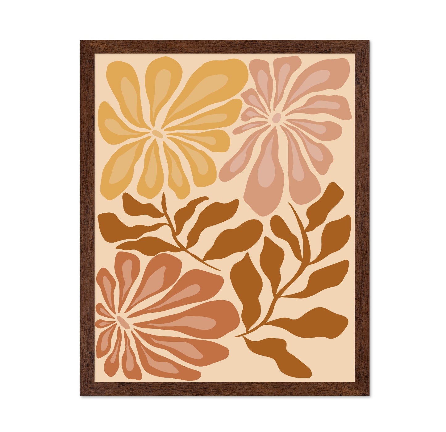 Earthy Floral Harmony