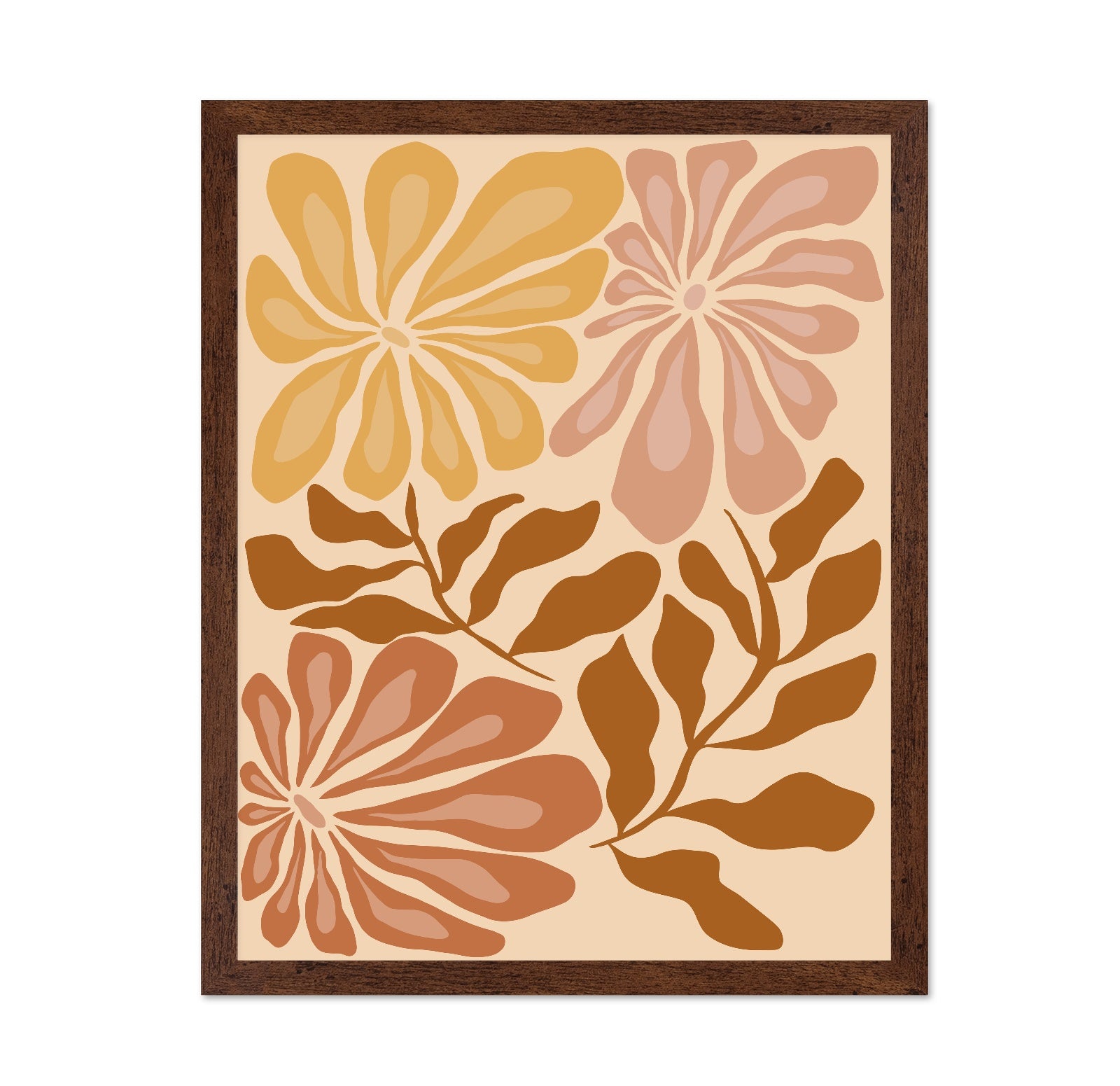 Earthy Floral Harmony