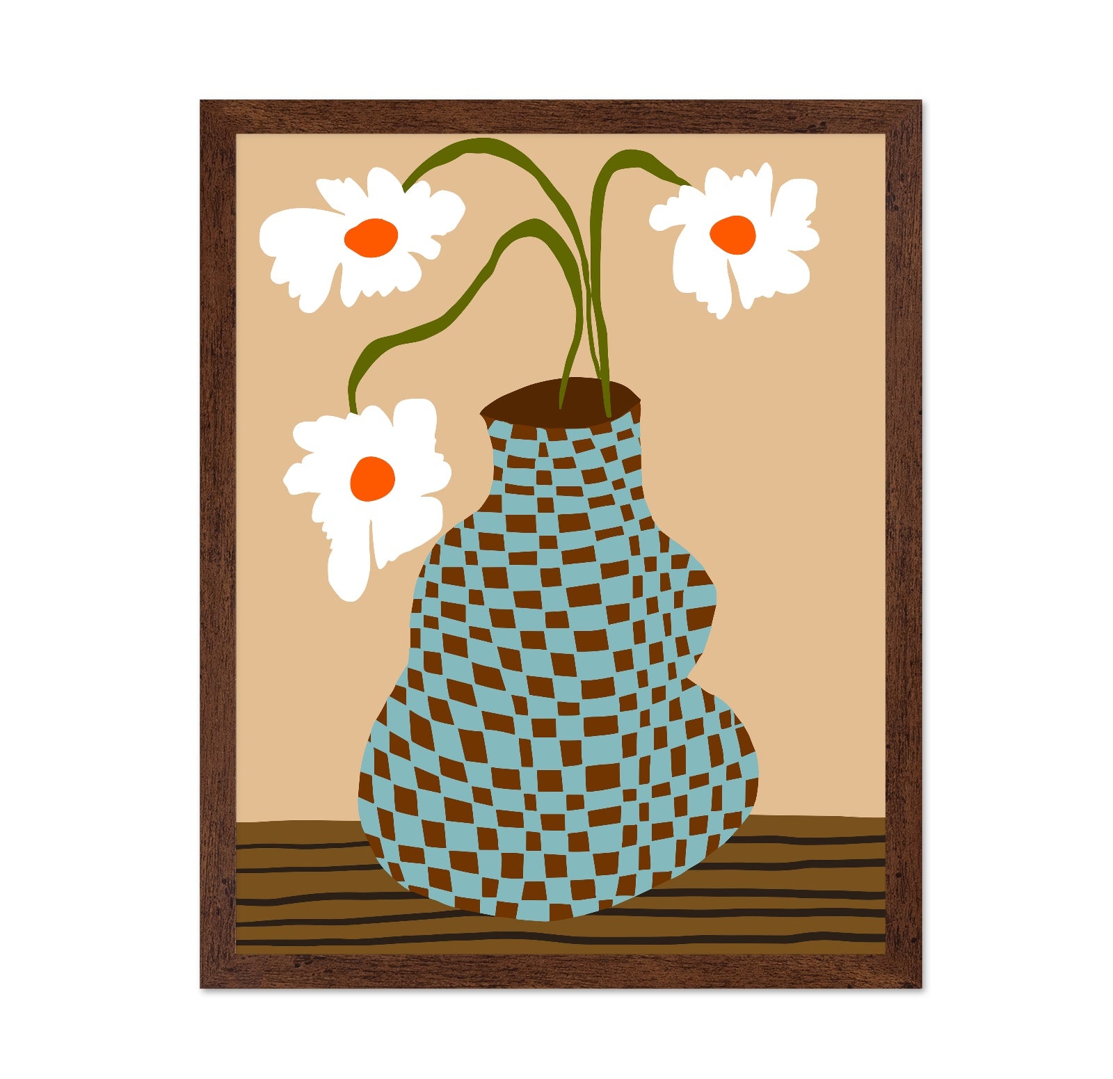 Playful Floral Pottery