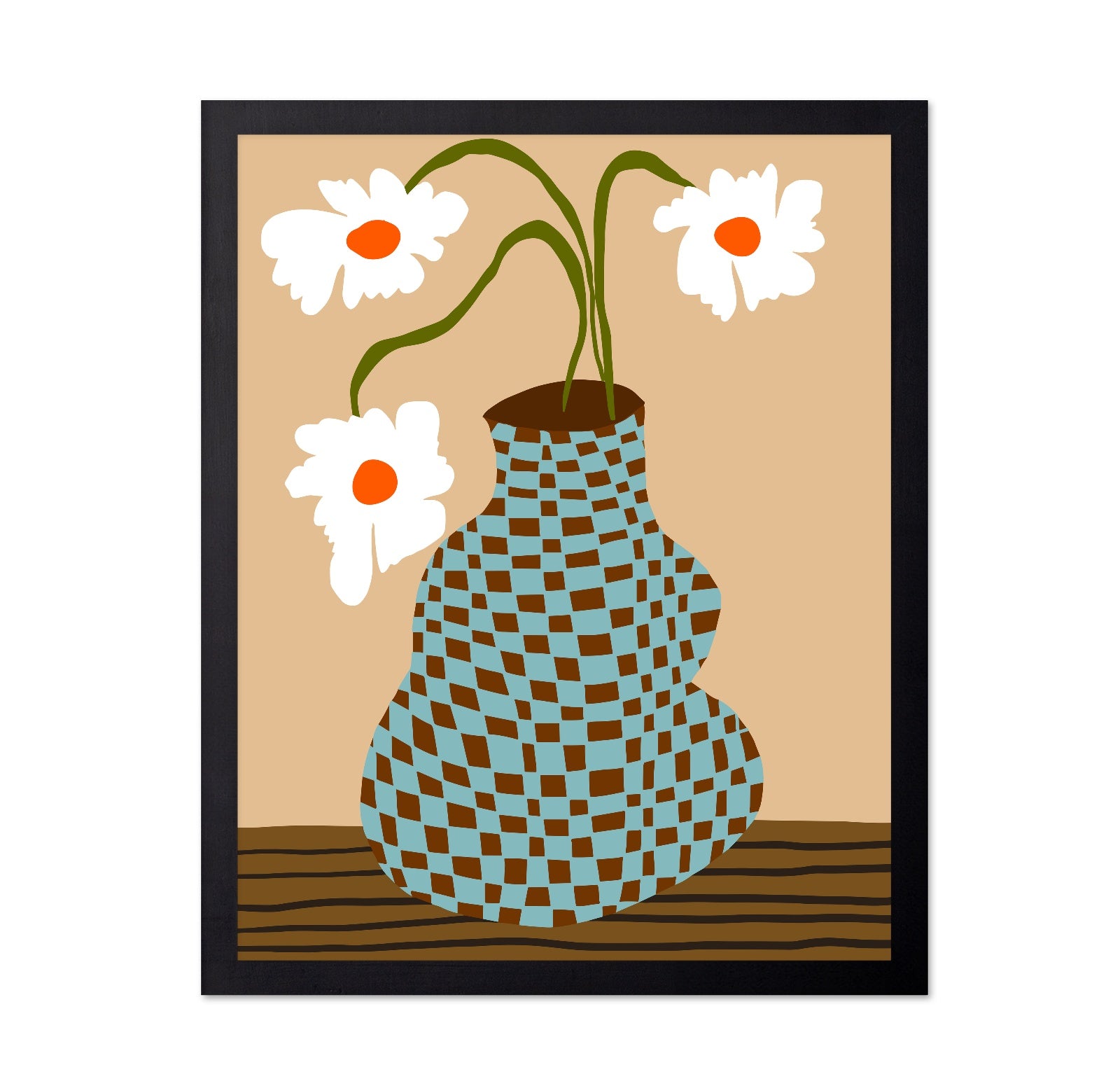 Playful Floral Pottery