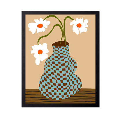 Playful Floral Pottery