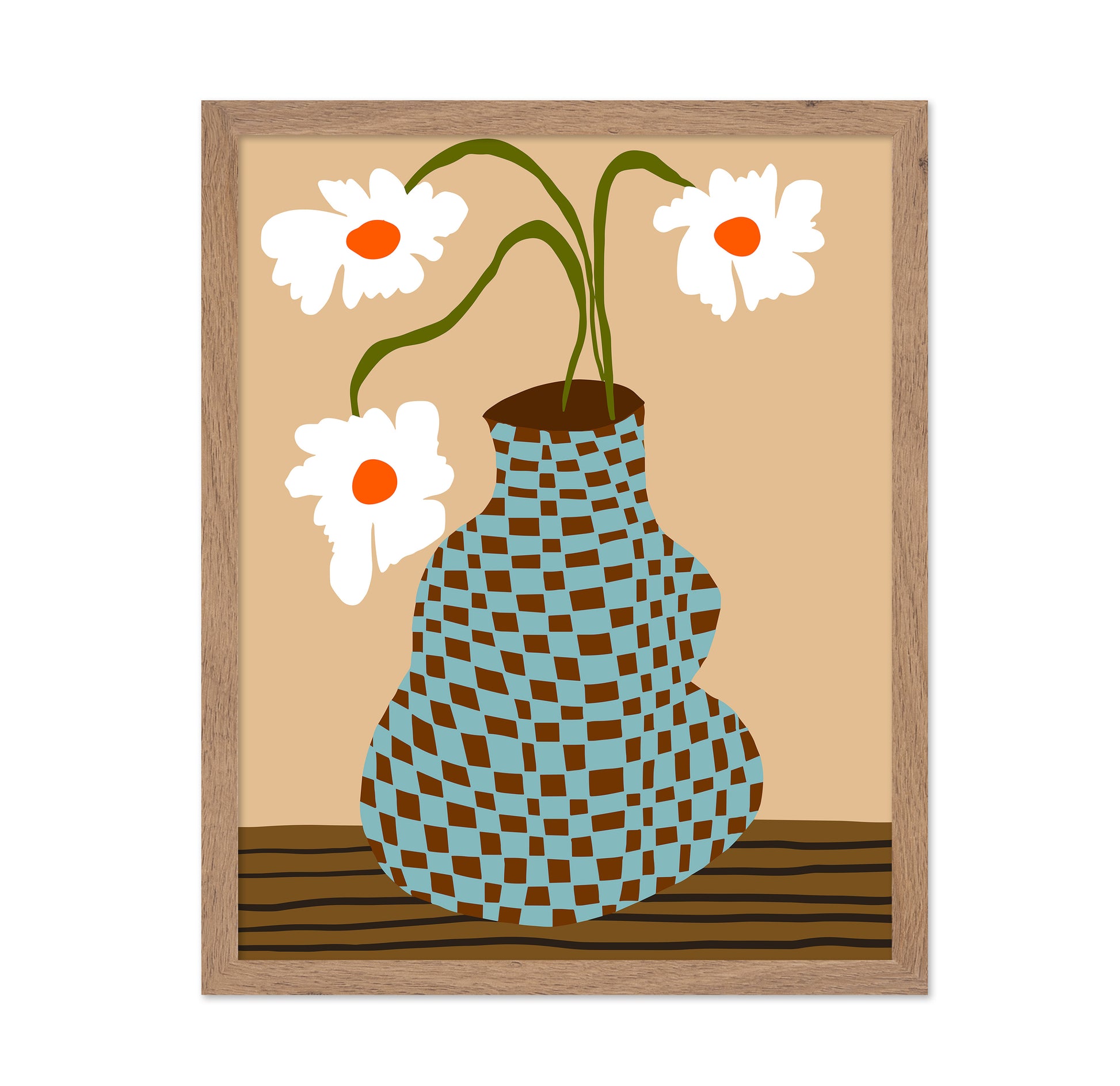 Playful Floral Pottery