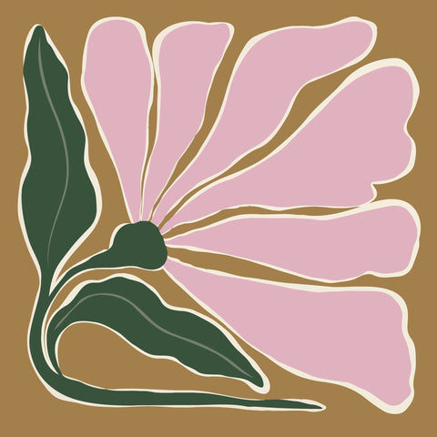 Oversized Pink Bloom