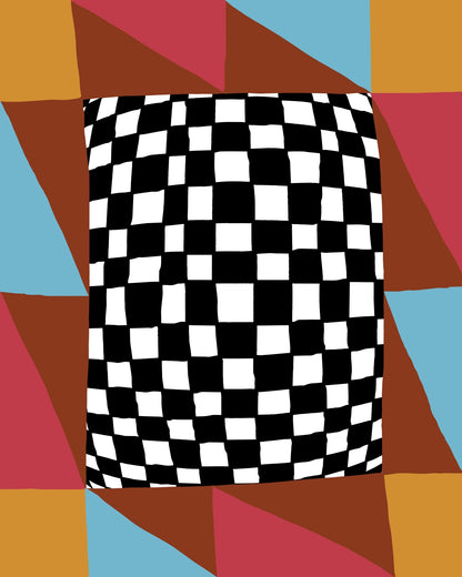 Optical Check Illusion