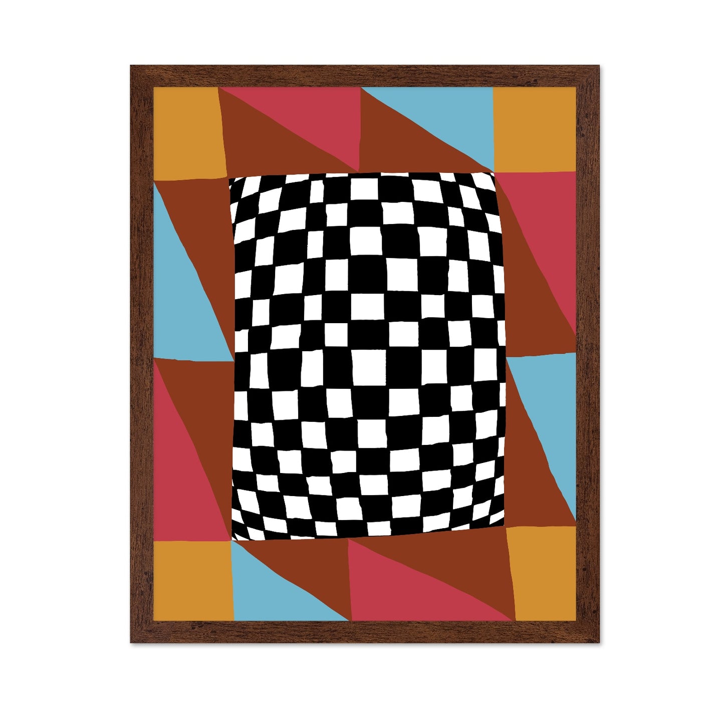 Optical Check Illusion
