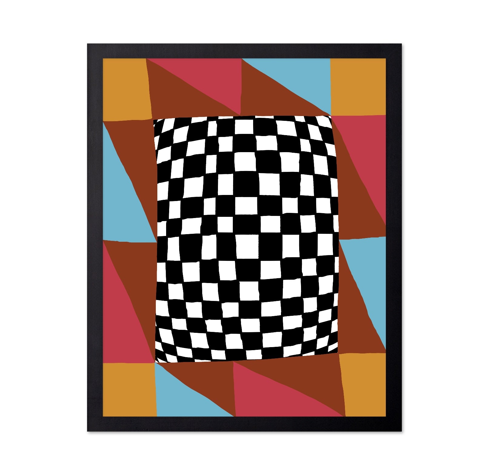 Optical Check Illusion