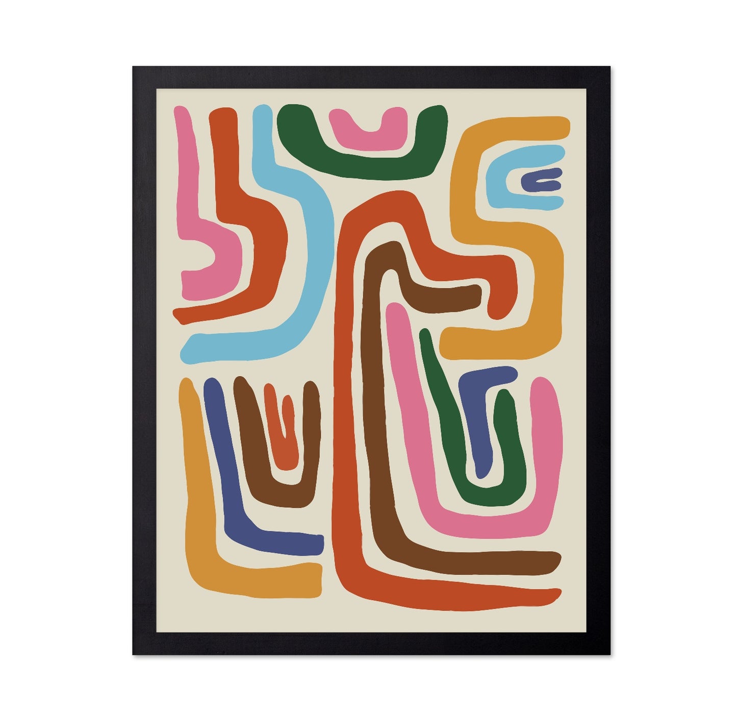 Color Flow Lines No1