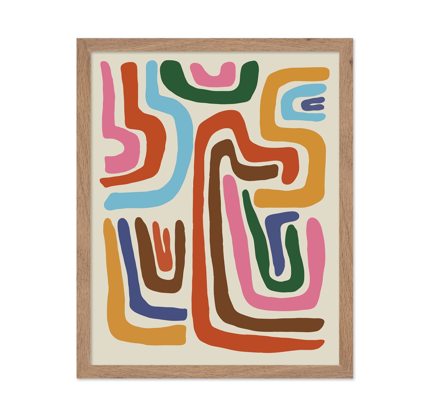 Color Flow Lines No1