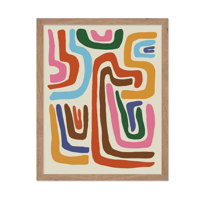 Color Flow Lines No1