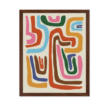 Color Flow Lines No1