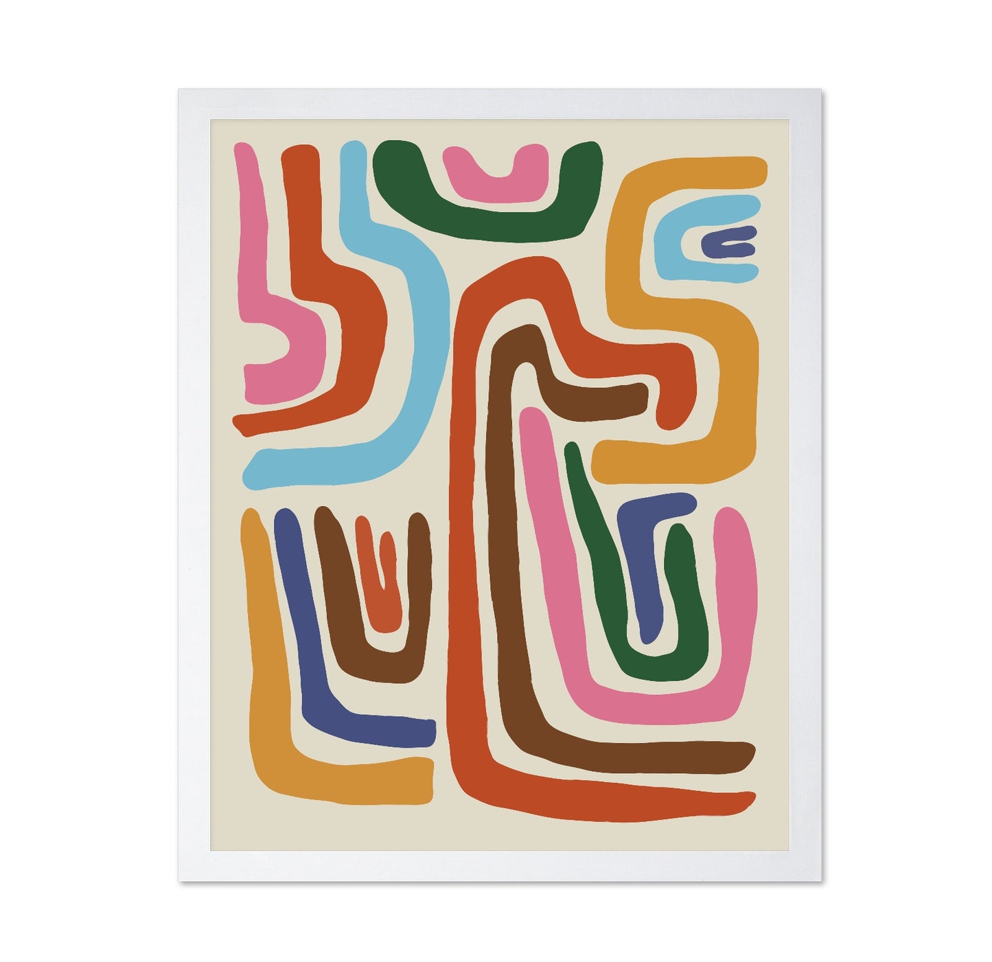 Color Flow Lines No1