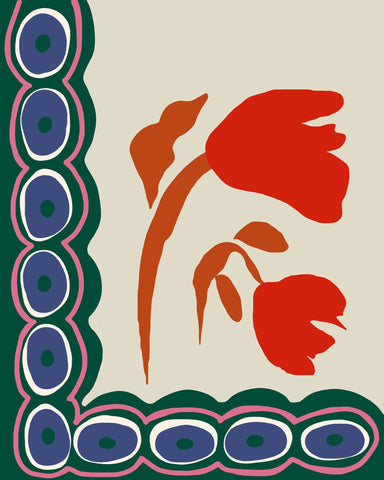 Floral Harmony Frame