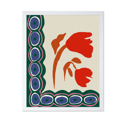 Floral Harmony Frame