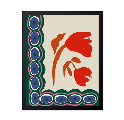 Floral Harmony Frame