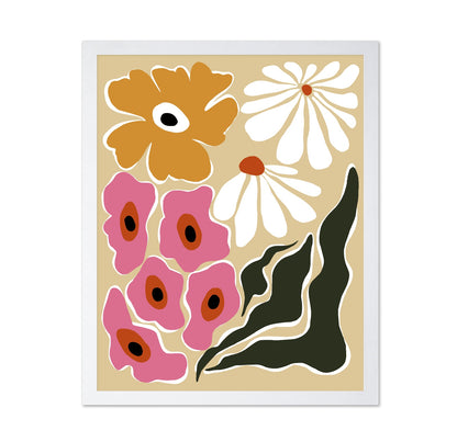 Retro Garden Blooms