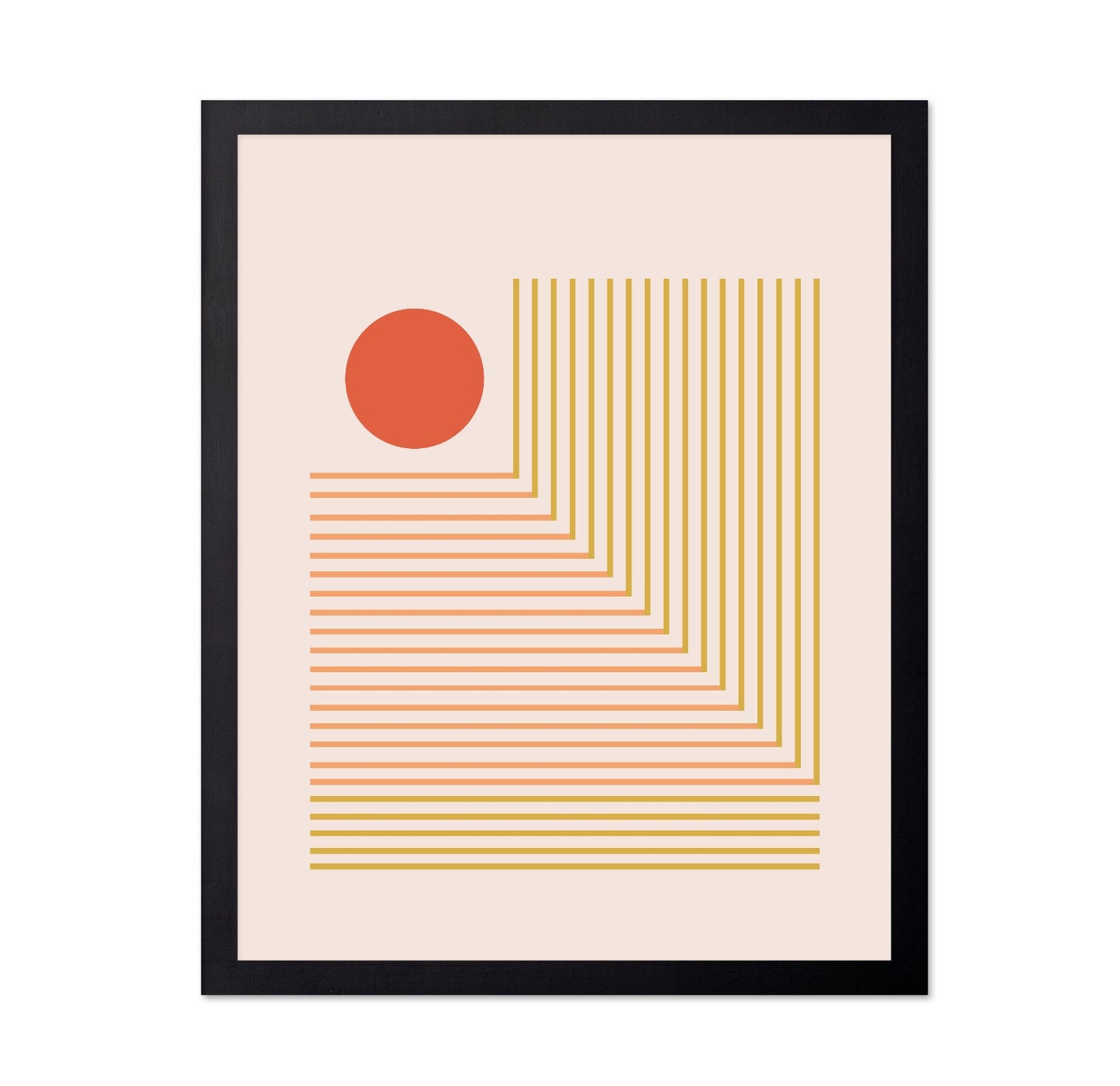 Minimal Sunset Lines