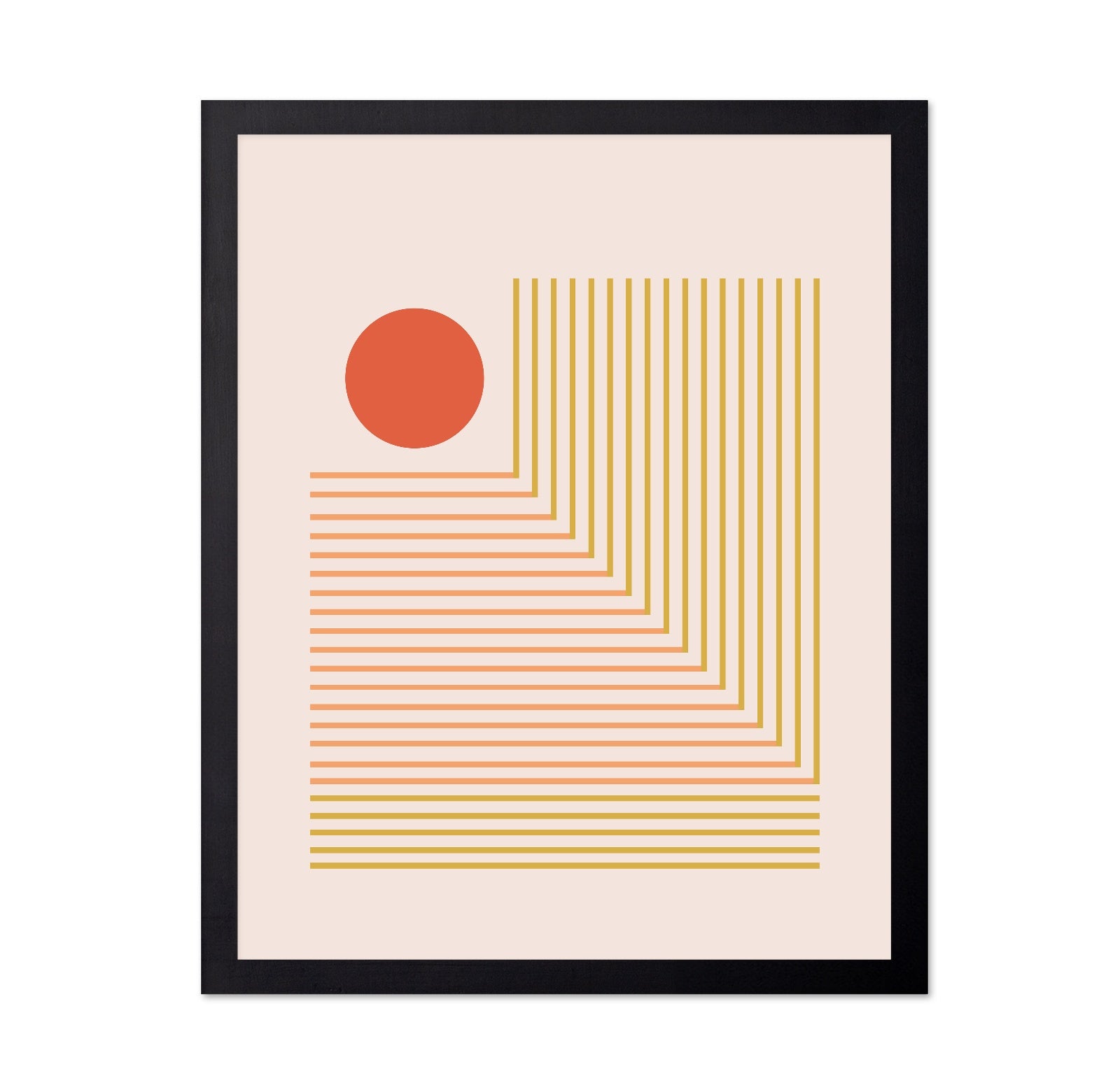 Minimal Sunset Lines