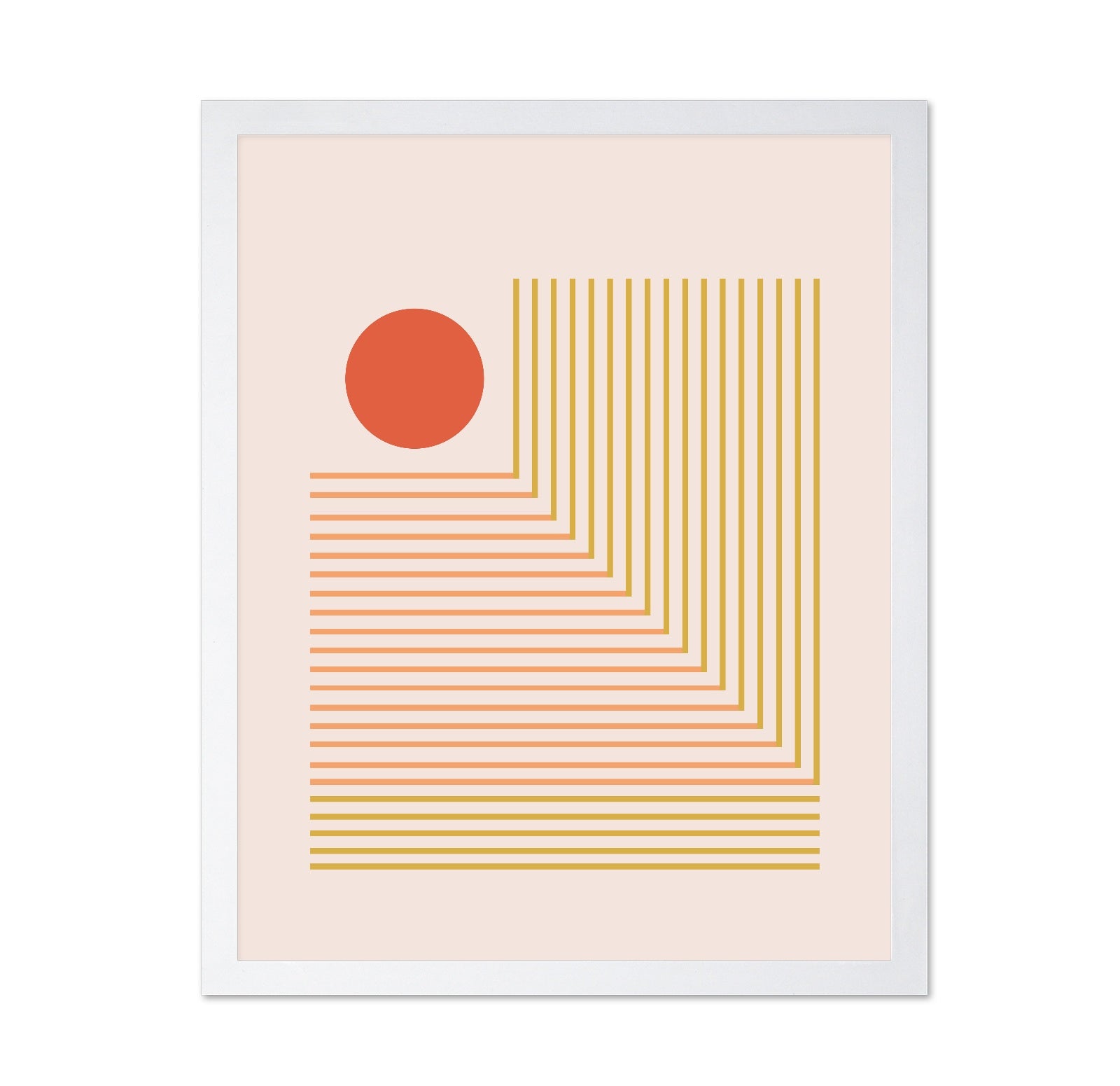 Minimal Sunset Lines