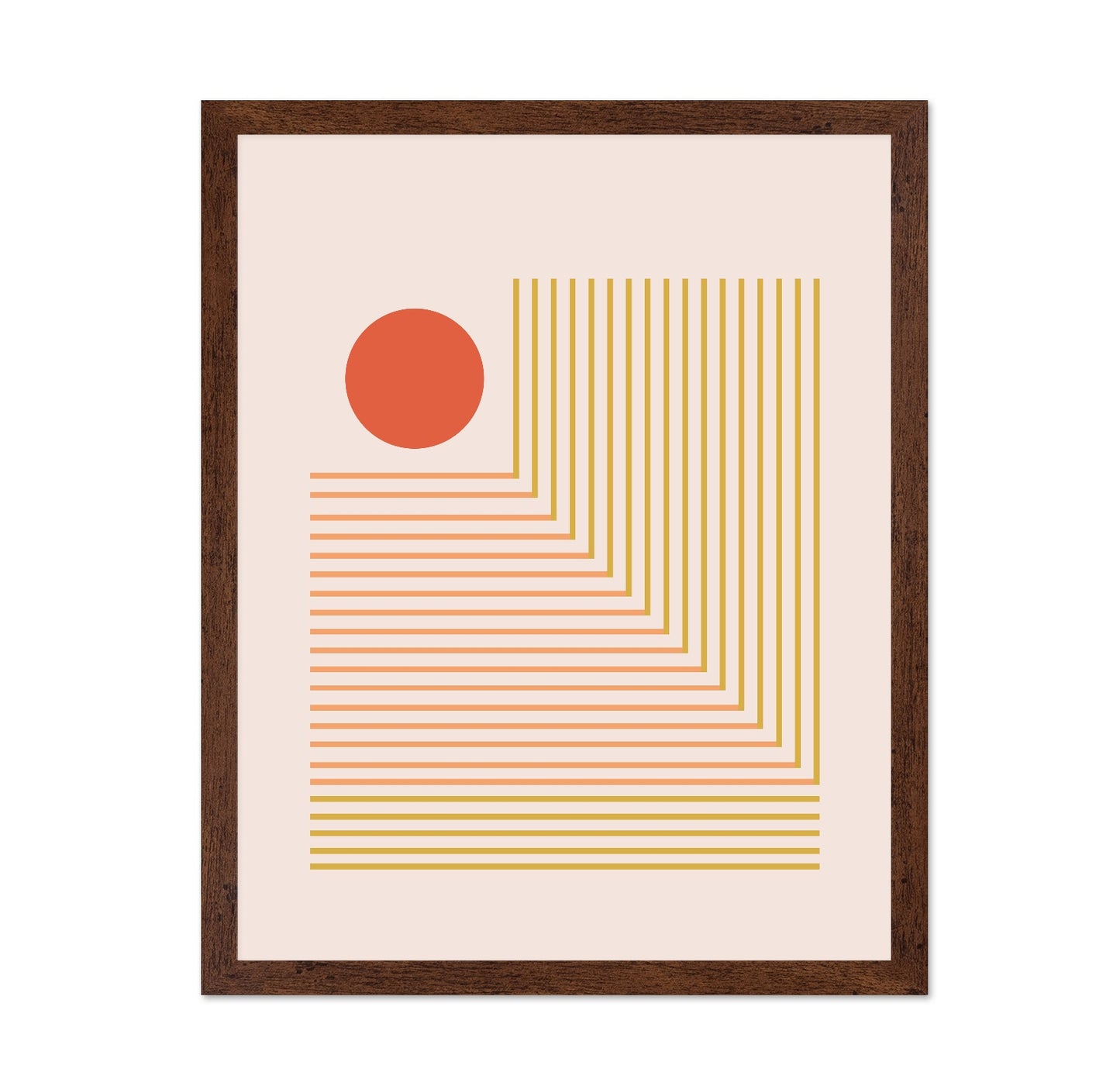 Minimal Sunset Lines