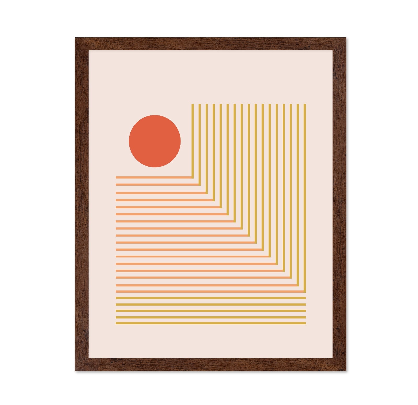 Minimal Sunset Lines