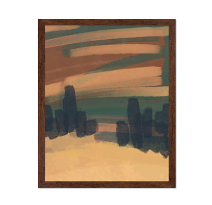 Abstract River Landscape