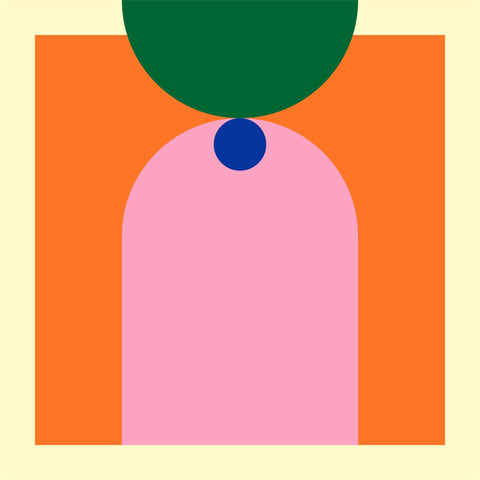 Mid Century Geometric Balance