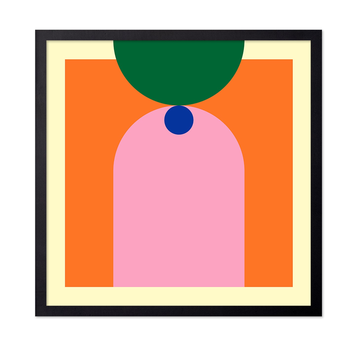 Mid Century Geometric Balance