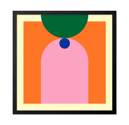 Mid Century Geometric Balance