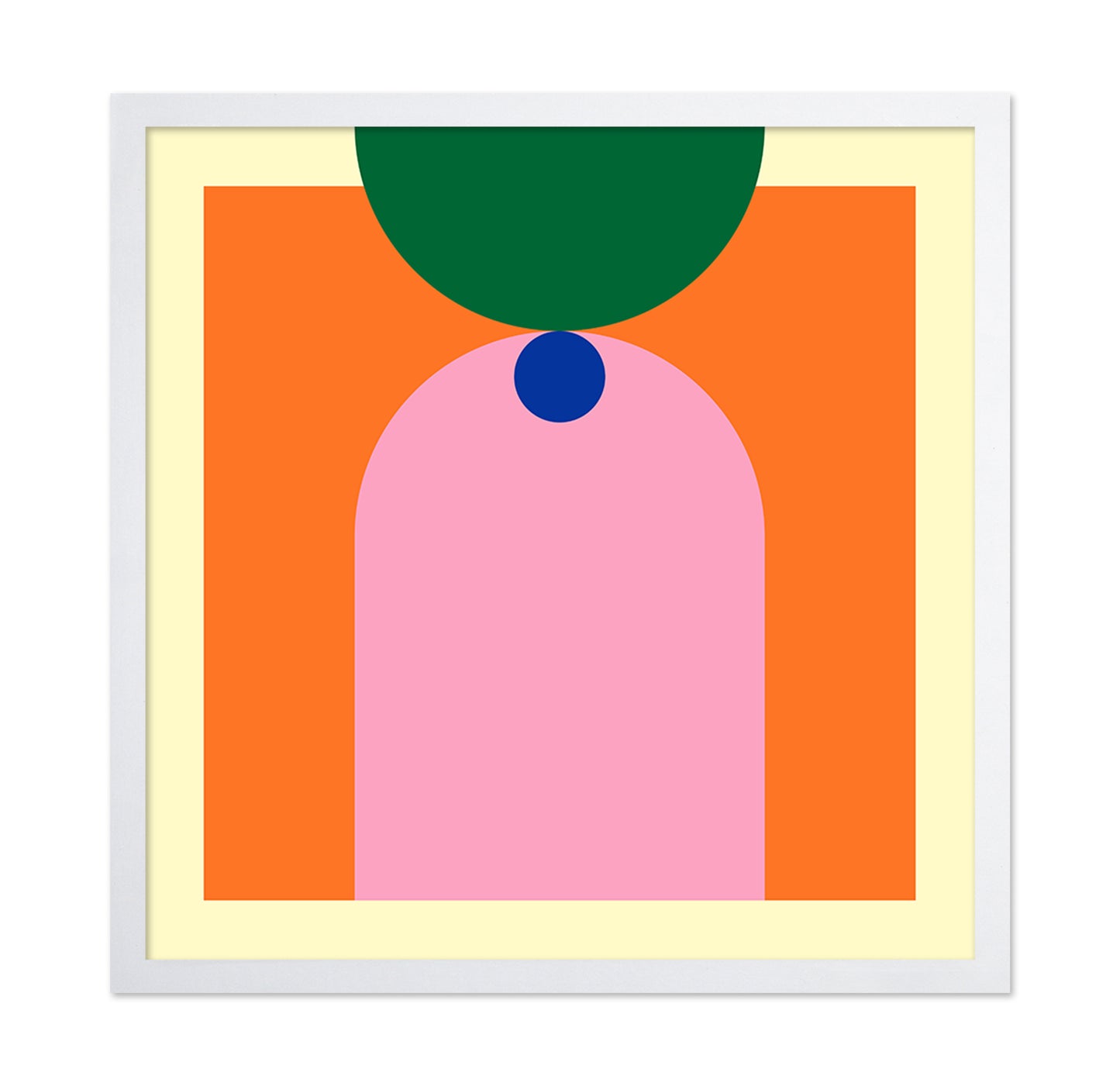 Mid Century Geometric Balance