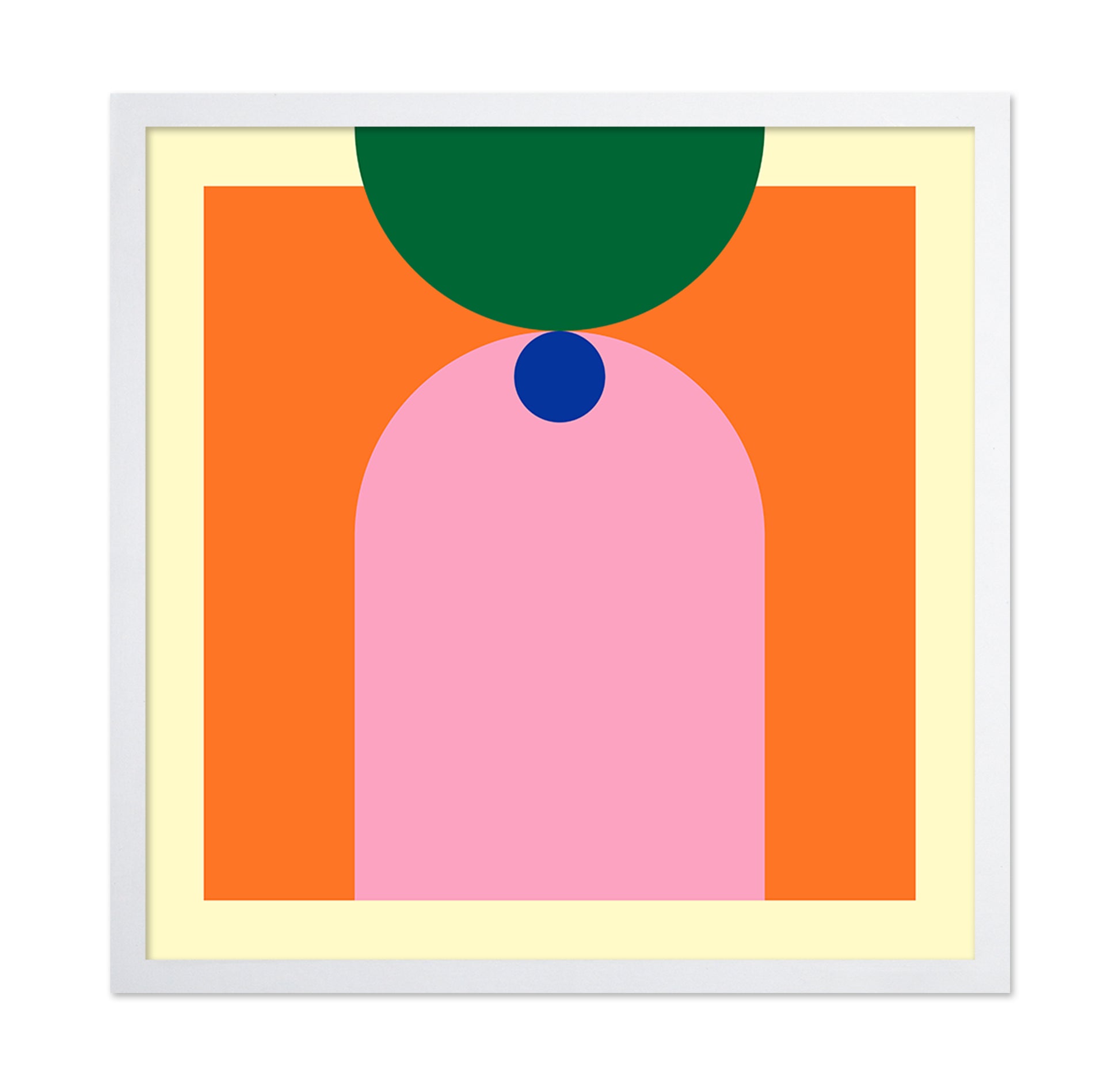 Mid Century Geometric Balance