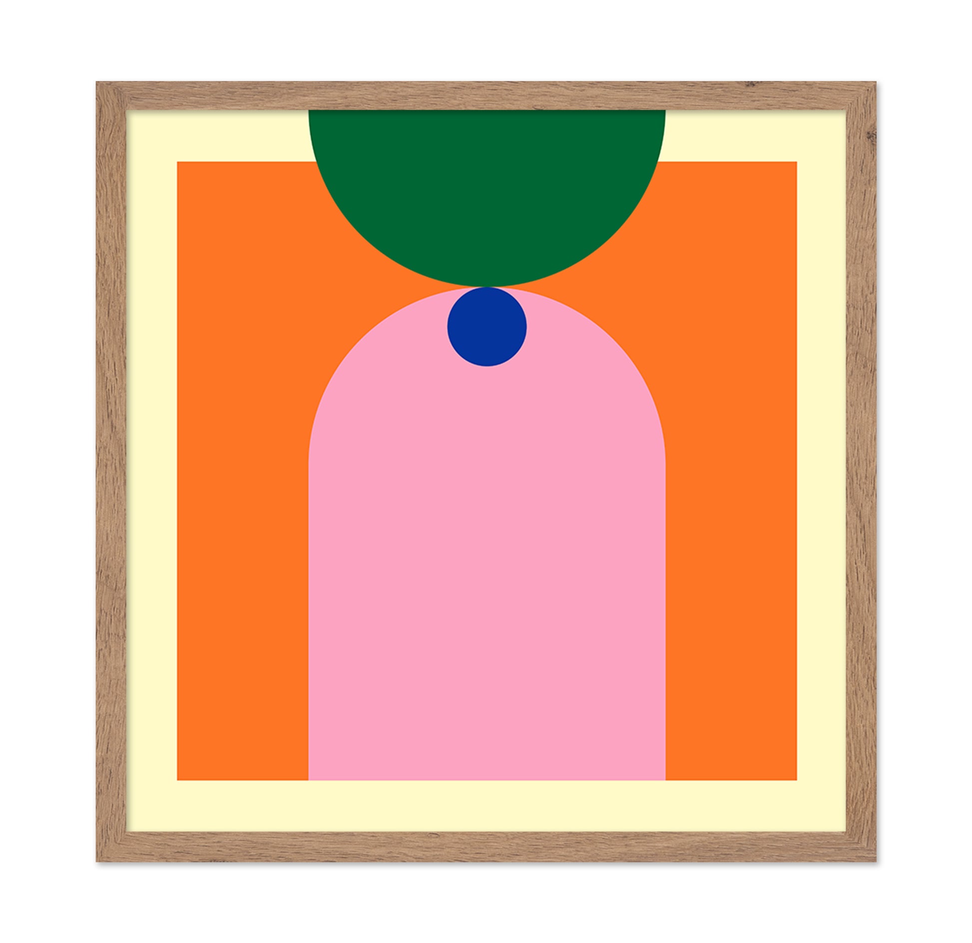 Mid Century Geometric Balance