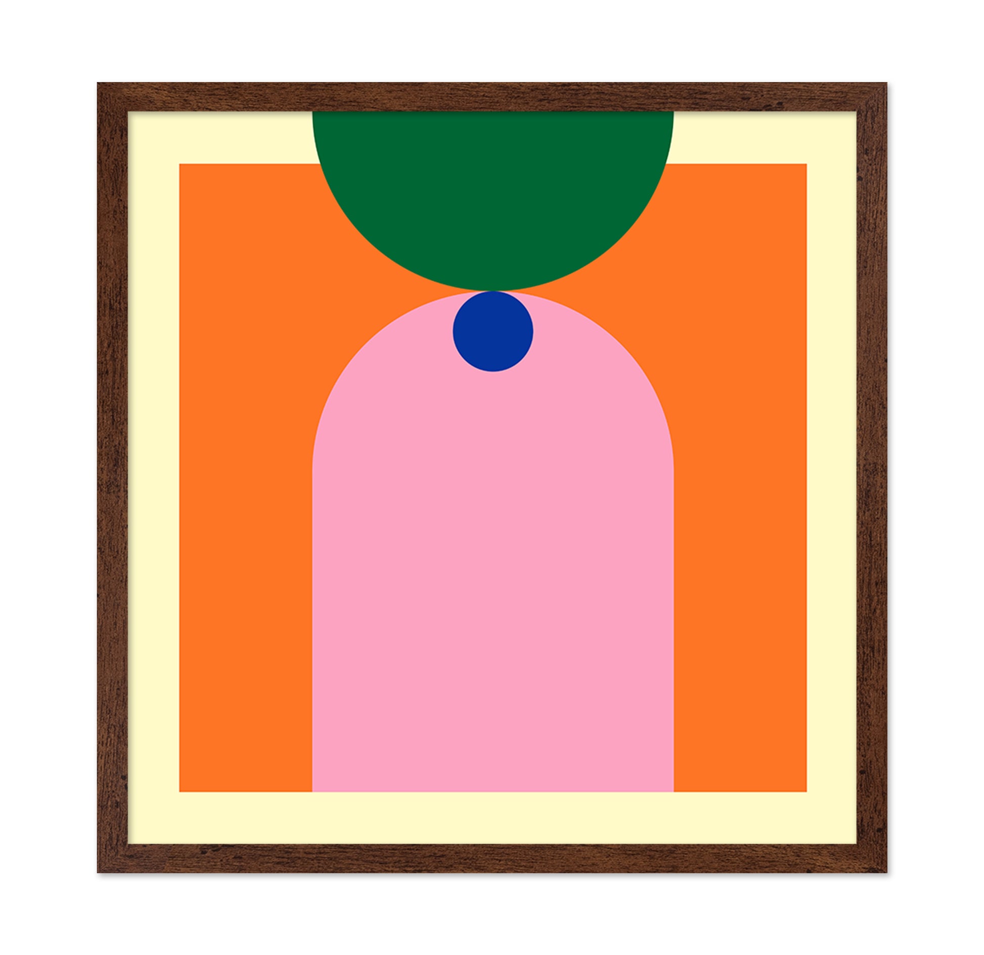 Mid Century Geometric Balance