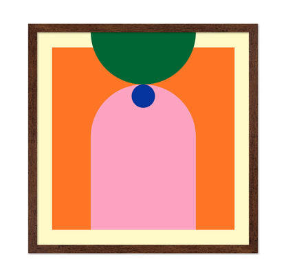 Mid Century Geometric Balance