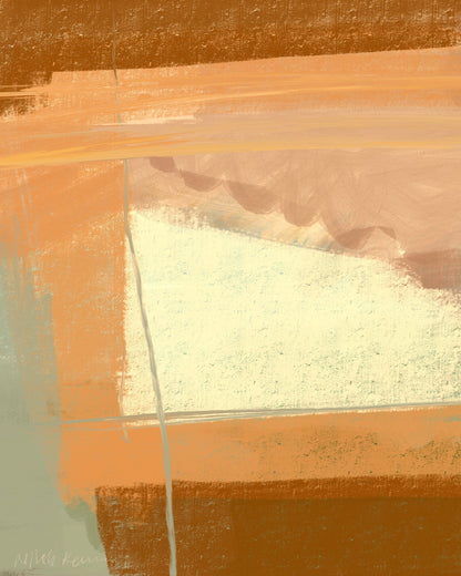 Abstract Desert Horizon