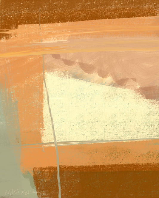 Abstract Desert Horizon