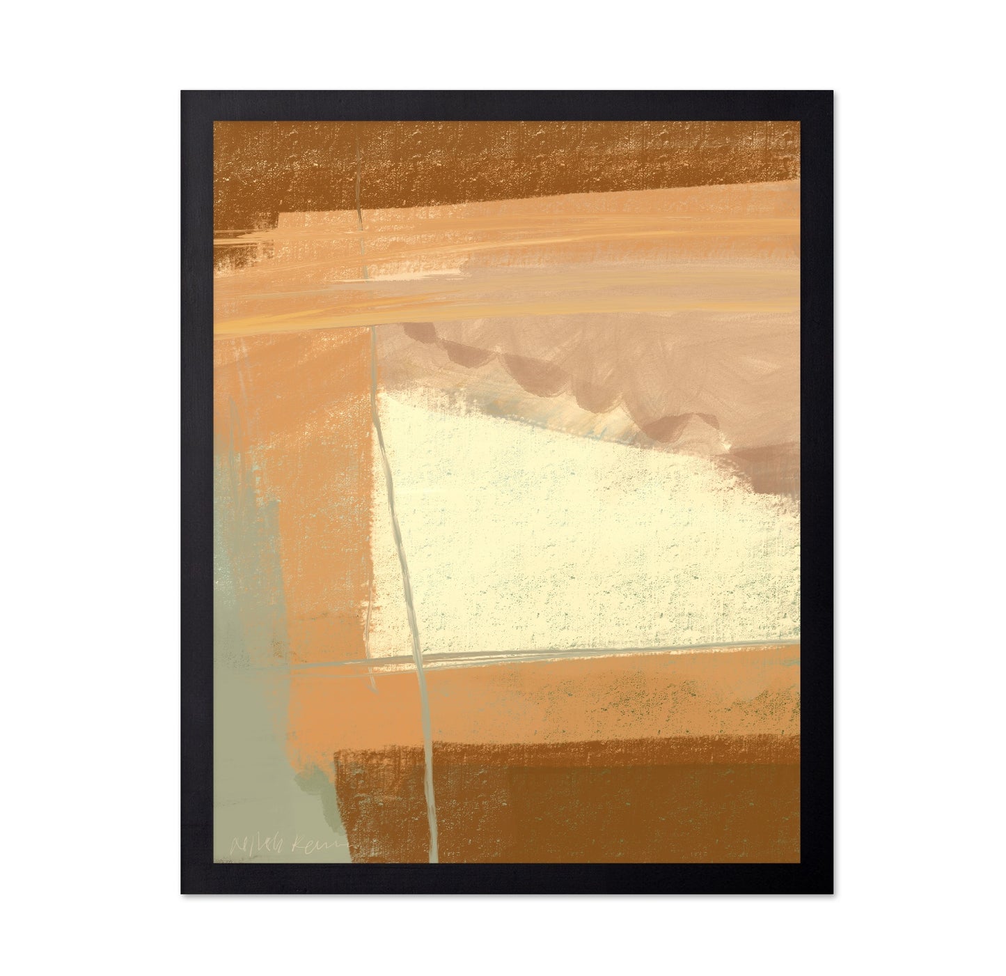 Abstract Desert Horizon