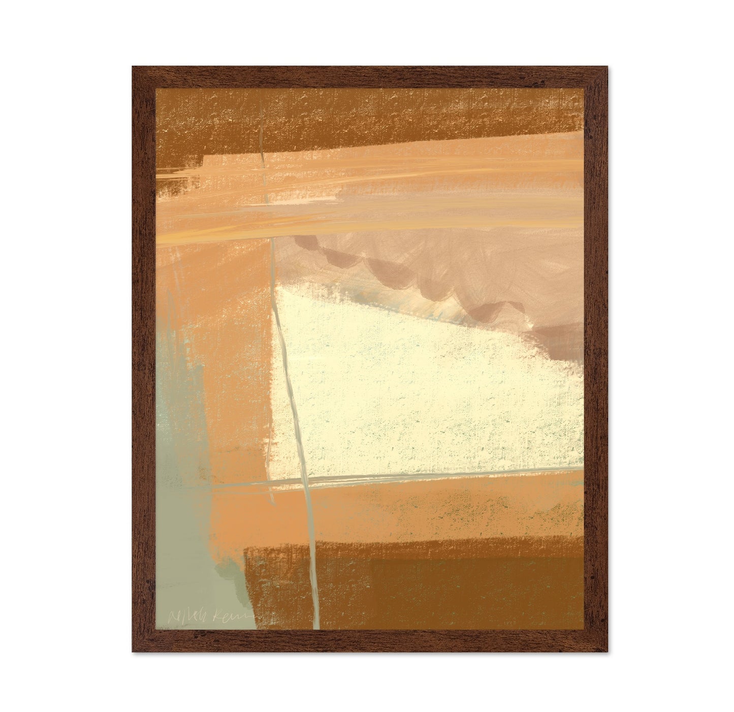 Abstract Desert Horizon